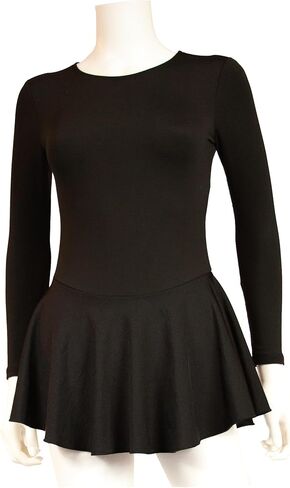 Premium Black Examination Dress – Pro-Weight Figure Skating Test Dress in Saudi Arabia