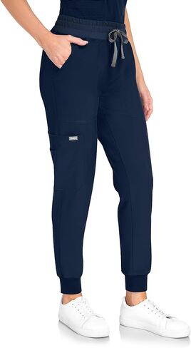 COMENII Scrubs for Women Set Comfortable Womens Scrubs-R Navy S in Saudi Arabia