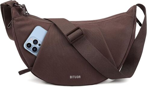 Crossbody Bag Lightweight Water Resistant Shoulder Bag Anti-Theft Handbag for Travel Daily Work Shopping in Kuwait