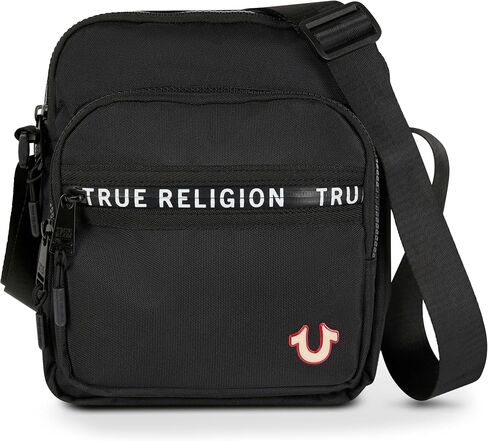 True Religion Small Crossbody Bag Men - Anti Theft Adjustable Strap Nylon Cross Body Purse for Wallet in Kuwait