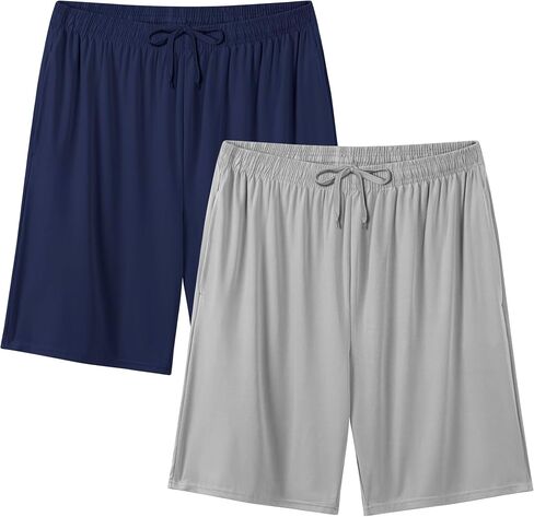 Men's Athletic Shorts Quick Dry Workout Gym Basketball Mens Shorts, 2-Pack Breathable Running Shorts with Pockets in Kuwait