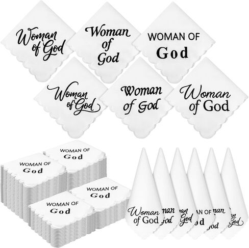 HunnmingRe Christian Handkerchief for Women Inspirational Gifts Bulk Inspirational Religious Bible Verse Handkerchief in Kuwait