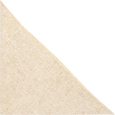 King & Priory Oatmeal Woven Wool Pocket Square, Handkerchief in Kuwait