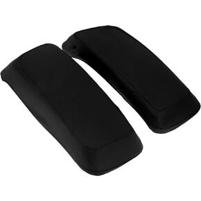 HDBUBALUS Saddlebag Lid Bra Covers PU Leather Waterproof Fit for Harley Touring Street Glide Road King Road Glide Electra Glide Ultra 2014-2021