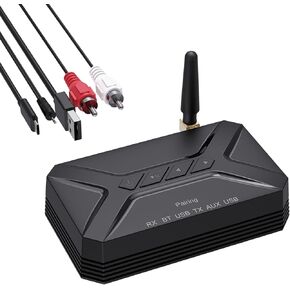 محول صوت بلوتوث 5.0 Aux، جهاز استقبال إرسال لاسلكي بلوتوث 3 في 1 مع مخرج USB/RCA/AUX، محول صوت بلوتوث لنظام ستيريو بث الموسيقى المنزلية in Kuwait