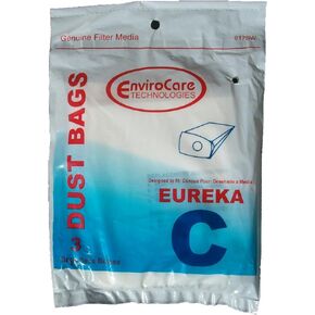 EnviroCare Replacement Vacuum Cleaner Dust Bags Compatible with Eureka Mighty Mite Type C 9 Bags