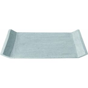 Blomus Decorative Bowl, Light Grey, H 2, 5 cm, B 40 cm, T 30 cm