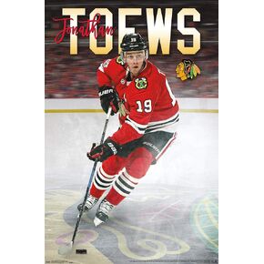 Trends International NHL Chicago Blackhawks-Jonathan Toews 17 Wall Poster, 22.375 in x 34 in, Unframed Version