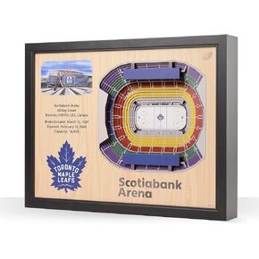 YouTheFan NHL 25-Layer StadiumView Wall Art