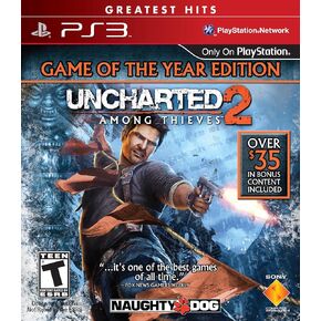 UNCHARTED 2: Among Thieves - Game of The Year Edition - Playstation 3 (Renewed)