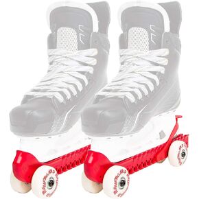 Hockey Ice Skate Guards, One Size Fits Most, Red