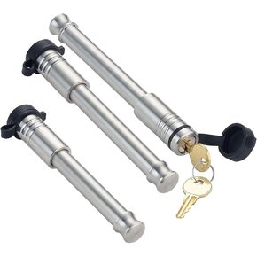 61480 | 2 Pack, Keyed Alike, Hitch Locks for CURT 2" Adjustable Channel Mount 14K LB Hitch - Fits Adjustable Ball Mount Only - Does NOT FIT Vehicle Receiver