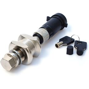 Premium Anti-Rattle Hitch Lock Pin, Bike Racks, or Boat Trailers Silence The Rattling Noise That Occurs While Towing.Tightening Hitch Pin.Bolt Lock.Dodge Journey. Hitch Locking Pin