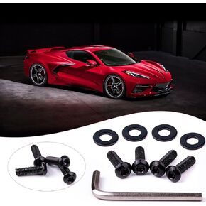 gtpartes Center Bolts 23155297 Set of 4-for C7 Corvette Z06/GS Spoiler Wickerbill,4 Pcs