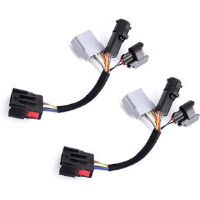 Conversion Harness Adapter Wiring Connector Towing Mirrors for 1999-2007 F250 F350 F450 F550 Super Duty Truck Pickup 2pcs