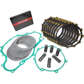 Clutch Kit Friction Plates & Gasket Compatible for Yamaha YFZ 450 YFZ450 YFZ450SE YFZ450SP YFZ450SP2 YFZ450V 2004 2005 2006 2007 2008 2009