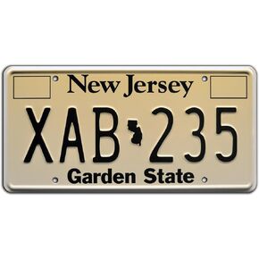Celebrity Machines John Wick | XAB 235 | Metal Stamped License Plate