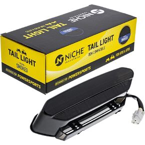 NICHE Brake Tail Light Black Out Smoke For Yamaha YFZ450 YFZ450V YFZ450SE YFZ450SE2 YFZ450SP YFZ450SP2 5TG-84710-21-00