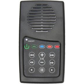 Solar Powered Bible Reader, Portable Electronic Bible Audio Player Built in 8G Capacity for Seniors and The Blind. 350mAh (English CEV with Spanish)