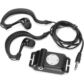 Goshyda IPx8 Waterproof MP3 Player, 4GB HiFi Sound, with Underwater Headphone, Swimmer MP3 Player, for Surfing, Swimming Watersports, Running