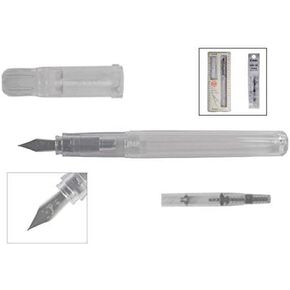 Pilot Kakuno Fountain Pen (Fine-Nib, Non Color Body) with Converter (CON-40) Set