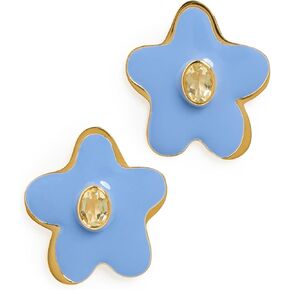 Women's Camilo Stud Earrings In Periwinkle in Kuwait
