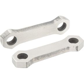 Lowering Link Kit, 2x Lowering Link Set 30mm Stainless Steel High Hardness Replacement for FJ09 XSR900 MT09 FZ09
