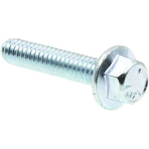 Prime-Line 9090684 Serrated Flange Bolts, 1/4 In.-20 X 1-1/4 In., Zinc Plated Case Hard (25 Pack)
