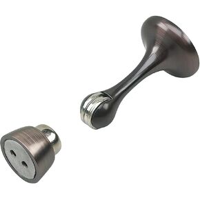 Richelieu Hardware 67ORBR Onward 3-in (76.2 mm) Magnetic Door Stop, Oil-Rubbed Bronze