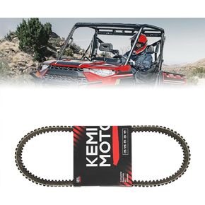 KEMIMOTO UTV CTV Drive Belt Upgrade to 5-Ply Replace #3211149 Compatible with Polaris Ranger 570/900 XP/Crew 900, ACE 570/900/325 Accessories Heat Resistant Transmission Belt Clutch Belt