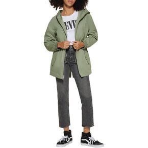 Levi's Women's Cinch Waist Hooded Parka
