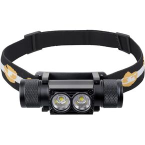 sofirn Headlamp, 1200 Lumen Rechargeable Headlamp Flashlight with Bright SST40 LED, Waterproof, for Kids and Adults, for Camping, Running, Hiking, Emergency, Outdoor