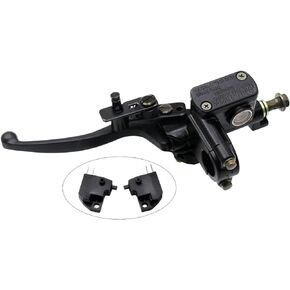 Grebizan 7/8" Front Left Hydraulic Brake Master Cylinder (10mm Banjo) for Pit PRO Quad Dirt Bike ATV TaoTao 50cc 70cc 90cc 110cc 125cc 150cc 200cc 250cc