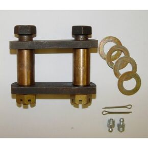 Omix-Ada | 18270.16 | Suspension Leaf Spring Shackle Kit, Heavy Duty | OE Reference: 916646HD | Fits 1955-1975 Jeep CJ