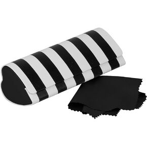 Noble Pack Heart Shape Protective Eyeglass Case Holder - Cute Glasses Case with Magnetic Closure for Eyeglasses & Sunglasses