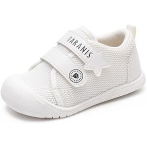 Toddler Shoes Boys Girls Non-Slip Infant Sneaker Rubber Sole Baby Crib First Walker Shoes