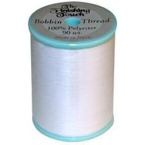 The Finishing Touch Embroidery & Sewing Bobbin Thread 1100yds. 100% Polyester 90wt. 5 spools by The Finishing Touch