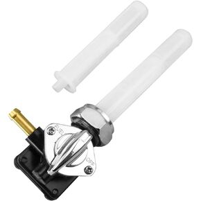 Fuel Valve Petcock with Male Thread Fit for Harley FLST FXST FLT FXD 1995-2001 Replace 61338-94D
