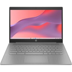 HP 2023 Newest Chromebook Laptop, 14 Inch Display, Intel Celeron N4120 Processor, 4GB RAM, 64GB eMMC, Intel UHD Graphics 600, WiFi, Bluetooth, Chrome OS, Modern Gray (Renewed)