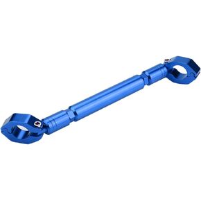 Motorcycle Cross Bar, 7/8" 22mm Aluminum Alloy Motorbike Balance Bar Handlebar Brace Crossbar Universal Handle Bar Accessory for Motocross Dirt Bike ATV (Blue)