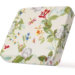 SearchI Stretch Printed Sofa Couch Cushion Covers Replacement Chair Cushion Slipcovers Sofa Seat Cover Furniture Protector Sofa Slipcover Soft with Elastic Bottom(Medium, Autumn Leaves)