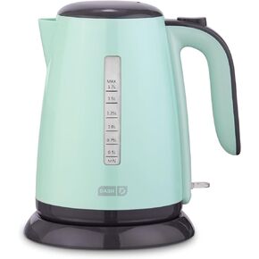 Dash Easy Electric Kettle + Water Heater with with Rapid Boil, Cool Touch Handle, Cordless Carafe + Auto Shut off for Coffee, Tea, Espresso & More, 57 oz. / 1.7L - Aqua