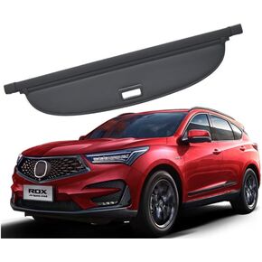 Rear Trunk Cargo Cover Compatible for 2019 2020 2021 2022 2023 2024 Acura RDX Accessories Retractable Cargo Luggage Security Shade Cover