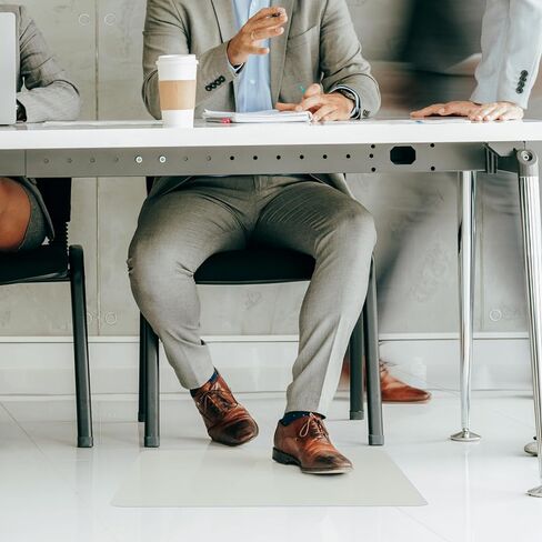 Chair Mat for Hardwood Floors,19x 24 Inches, Office Chair Mat for Carpet with Anti-Fatigue Foam Layer, Non-Slip Desk Mat for Computer Desk in Kuwait