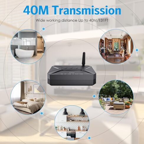 محول صوت بلوتوث 5.0 Aux، جهاز استقبال إرسال لاسلكي بلوتوث 3 في 1 مع مخرج USB/RCA/AUX، محول صوت بلوتوث لنظام ستيريو بث الموسيقى المنزلية in Kuwait