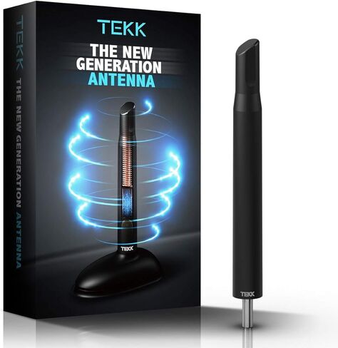 TEKK Short Antenna Compatible with 1994-2024 Dodge RAM Trucks 1500 | Designed for Optimized FM/AM Reception | 4.8 Inches in Saudi Arabia