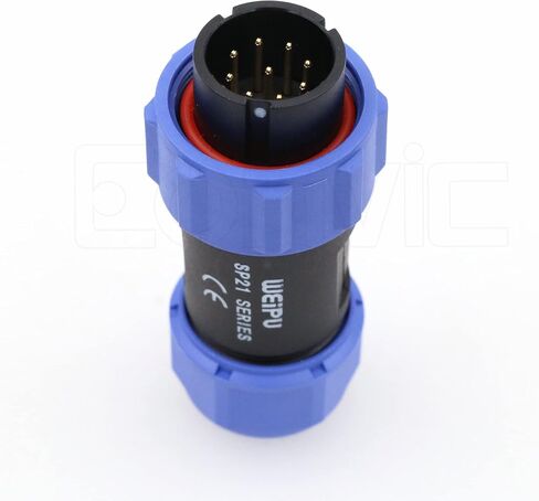 Eonvic Weipu SP21 3 Pin Panel Mount Aviation Plug Socket Waterproof IP68 Connector Cable Industrial Circular Solar Electrical Connector in Saudi Arabia