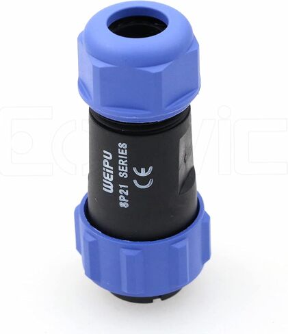 Eonvic Weipu SP21 3 Pin Panel Mount Aviation Plug Socket Waterproof IP68 Connector Cable Industrial Circular Solar Electrical Connector in Saudi Arabia