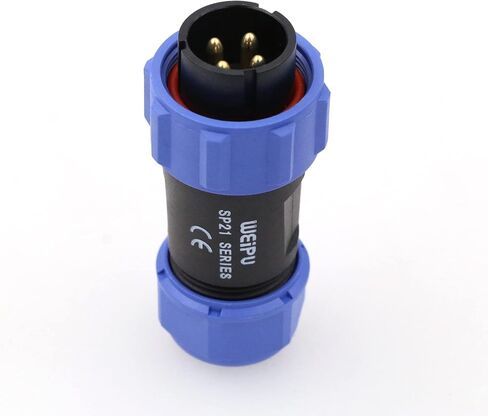 Eonvic Weipu SP21 3 Pin Panel Mount Aviation Plug Socket Waterproof IP68 Connector Cable Industrial Circular Solar Electrical Connector in Saudi Arabia