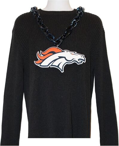 Aminco NFL Denver Broncos Team Fan Chain, Navy in Saudi Arabia